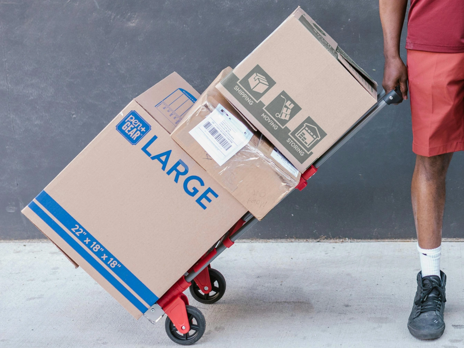 p&d bedrukte kartonnen doos